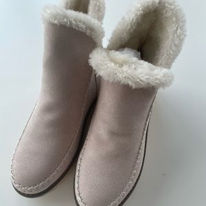 Tinstree Classic Non-Slip Ankle Snow Booties Warm Fur Lining Boots